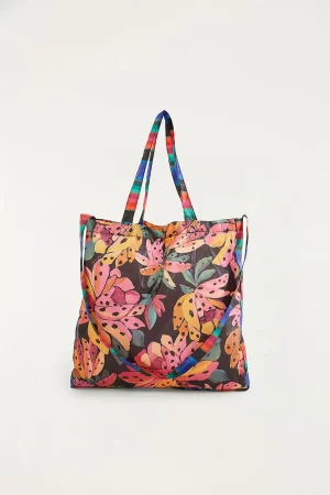 Bolsinha Me Leva Flor De Banana